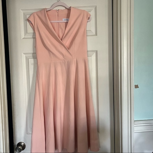 Calving Klein Blush pink dress - Picture 2 of 3